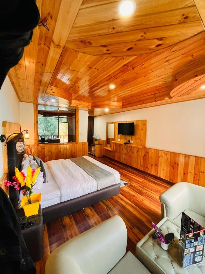 Hotel Himalayan River- Riverside Hotel Manāli エクステリア 写真